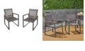 Noble House Glasgow Outdoor Dining Chair (Set of 2)